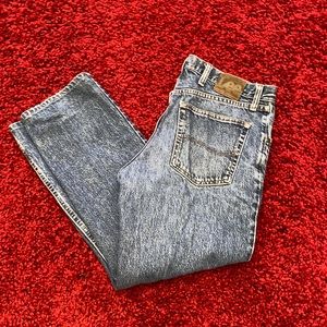 Mens- Vintage LEE jeans. Sz 36. 28” inseam